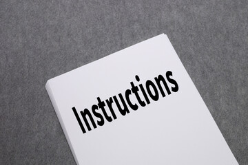  Instructions