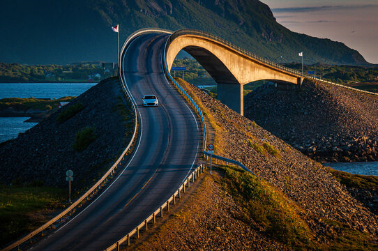 Atlantic coast road