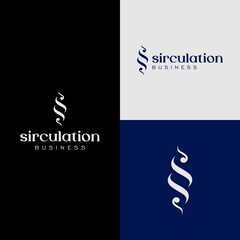 Elegant Letter S Logo, Beautiful and Luxurious Calligraphic Elements Suitable for Creative Companies such as Make-up Artists, Hotels, Apartments, Clothing Stores, Boutiques and others.