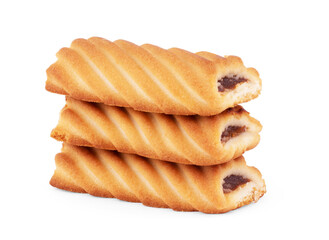 Isolate cookie on white background, With clipping path.