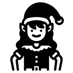 elf glyph icon