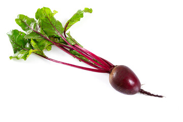 beetroot isolated on white