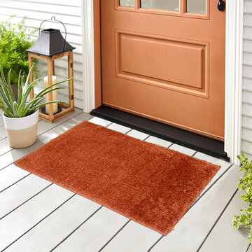 Classic Colorful Woolen And Cotton Doormat For Home Entrance And Bathroom Door Mat For Interior Decoration