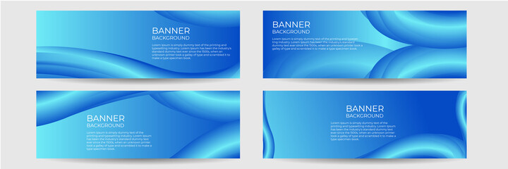 Abstract banner background