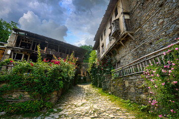 Village of Kovachevitsa with Authentic nineteenth century houses, Blagoevgrad Region, Bulgaria