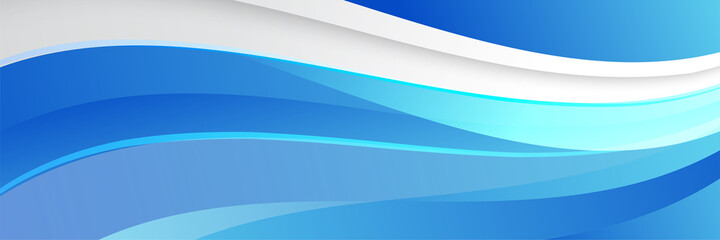 Modern abstract gradient dark blue digital technology banner background