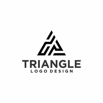 Dp Triangle Logo Design