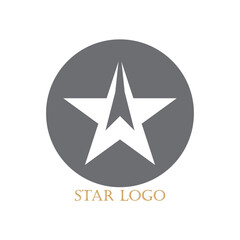 Star icon Template vector illustration design