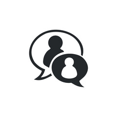 Personal chat logo design