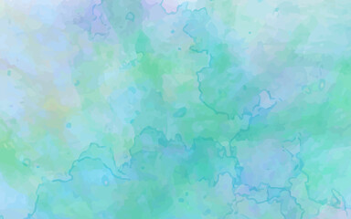 Fototapeta premium abstract watercolor background. Colorful green watercolor background texture pattern for websites, presentations or artwork