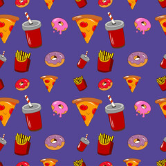 Fast food pattern!