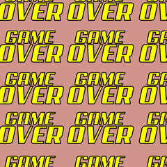 Game over pattern!