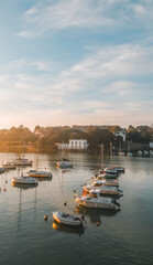 Fototapeta premium boats in the harbor