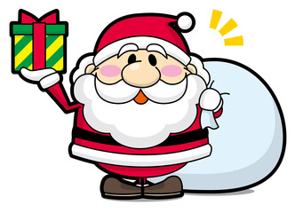プレゼントとサンタクロース
