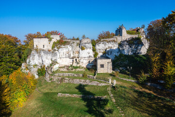 Ruiny zameku Bąkowiec w Morsku © Dejan Gospodarek