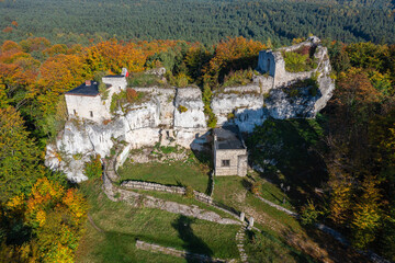 Ruiny zameku Bąkowiec w Morsku © Dejan Gospodarek