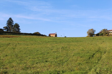 chapelle, madone, beaujolais, vue