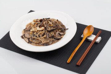 유산슬,중식,갈색,건강,고해상,달걀,면,블랙데이,스튜디오,실내,요리,음식,한국