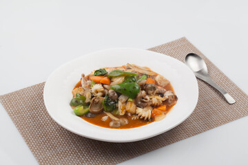 팔보채,중식,갈색,건강,고해상,달걀,면,블랙데이,스튜디오,실내,요리,음식,한국