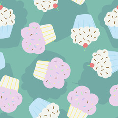 Cupcake Pattern 