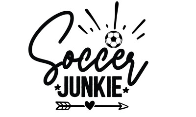 Soccer SVG Quotes Design Template