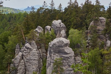 Majestic Rocky Landscape