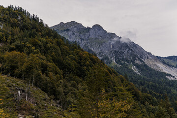 landscape in the mountains, Alps in Italy