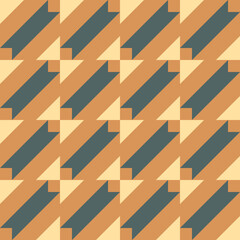 Seamless vector pattern. Background texture in geometric ornamental style. 