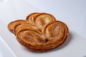 Puff pastry and butter palm trees