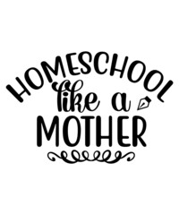 Homeschool SVG Design, school svg