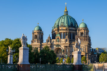 Fototapeta na wymiar Berlin Cathedral In Germany