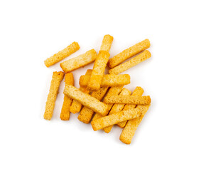 Crunchy Croutons, Bruschetta Crackers, Rusks or Small Fried Bread