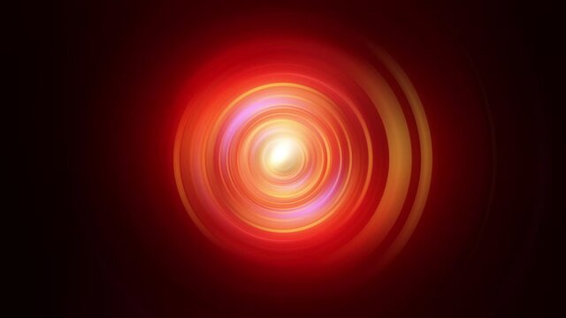 Abstract radial flicker burst neon golden red wireframe vortex tunnel with optical flare light flicker and burst. 4K 3D rendering futuristic mesh tunnel vj loop. Journey through the sci-fi matrix shin