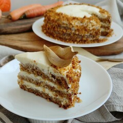 homemade carrot cake