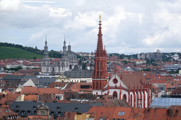 Obraz premium Stift Haug und Marienkapelle in Würzburg