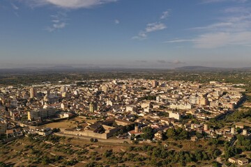 4k Spain . Balearic Islands .  Mallorca .Inca: Poble  2021