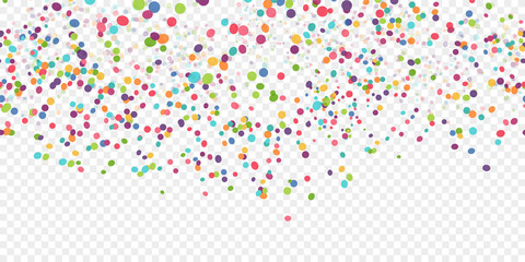 seamless confetti party background