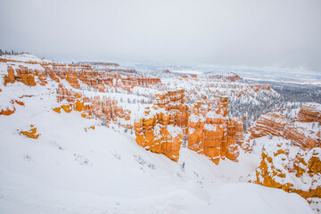 Winter in Bryce Canyon National Park, United States Of America
