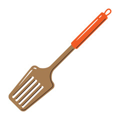 Illustration of cooking spatula. Stylized kitchen and restaurant utensil.