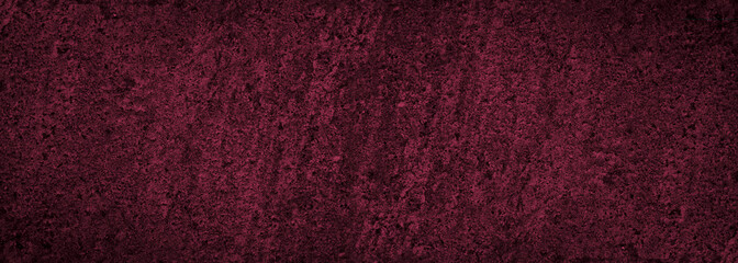 Burgundy concrete rough surface, dark noble background, grunge texture.