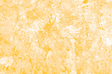 the texture of an old wall with cracks, scratches that can be used as a background. Vintage graffiti background in yellow tones. Clipart cracks in the paint. The need for repairs