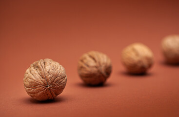 walnuts close-up