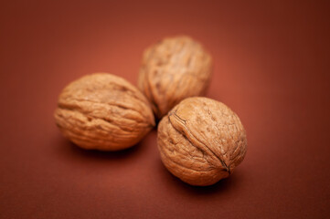 walnuts close-up
