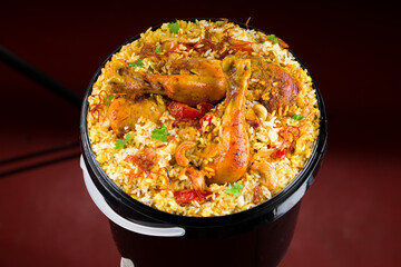 Chicken Bucket Biryani