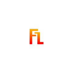 vector logo fall orange fire