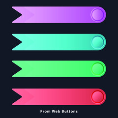 Obraz premium Infographic banner, modern Vector illustration can be used for workflow layout, diagram, web design, number or rating options, colorful.