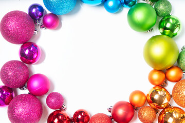 Colorful christmas lifestyle