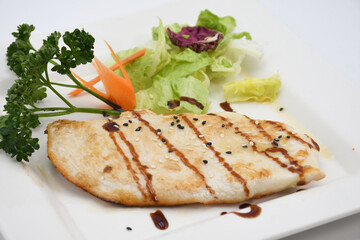 Petto di pollo in salsa teriyaki