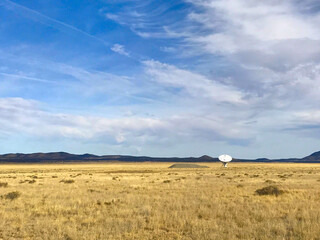 The Very Large Array at the National Radio Astronomy Observatory in New Mexico.