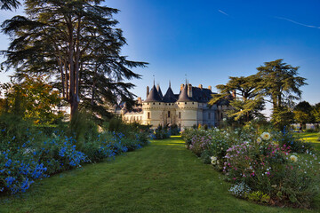 Fototapeta na wymiar Chateau de Chaumont sur Loire